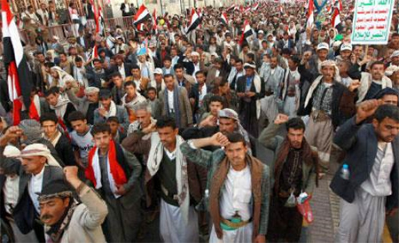 Guerra diplomática contra la Revolución en Yemen